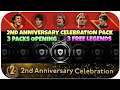 2nd Anniversary Celebration Packs Opening || PES 2019 Mobile