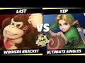 4o4 Smash Night 36 - L4st (Donkey Kong, Bowser) Vs. Yep (Young Link) SSBU Ultimate Tournament