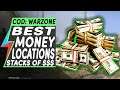 Call of Duty Warzone BEST MONEY LOCATIONS TO LAND | BEST CASH Landing Locations