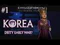 Civilization VI: Gathering Storm - Let's Play On Deity Korea Ep. 1
