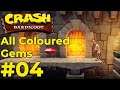 Crash Bandicoot 1 100% Part 4 - All Coloured Gems