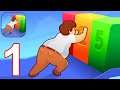 Fat Run - Gameplay Walkthrough Part 1 All Levels 1-5 (Android, iOS)