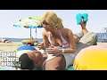 Franklin And Tracey Love Story in GTA 5 (funny)