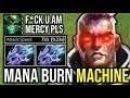 MANA BURN MACHINE..!! 2x Moon Shard Max Attack Speed Anti Mage by Cancel 7.22c | Dota 2
