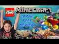 Minecraft LEGO The Coral Reef 21164 box opening build and review