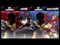 Super Smash Bros Ultimate Amiibo Fights  – Request #18048 Sans & Joker vs Cuphead & Banjo