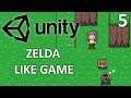 Unity Zelda-like Game #5 (Boomerang and Lever Switch)