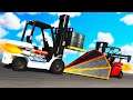 We Destroyed Each Other with Insane JATO and Plow Forklifts in BeamNG Multiplayer!