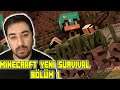 Yeni Bir Başlangıç | Minecraft Yeni Survival #1 | Hayranlarla Canlı Yayın