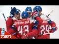 Czech Republic wins in comeback effort after Latvia's Bicevskis ejected