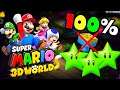 Flower-3 Piranha Creeper Creek After Dark 🎪 Super Mario 3D World Switch + Wii U 🎪 All Green Stars