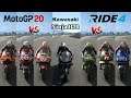 Is Kawasaki Ninja H2R Fast Enough TO Beat MotoGP 20 Bikes ? | Ninja H2R Vs All MotoGP 20 Bikes|Drag|