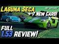 *LAGUNA SECA + 7 New Cars!* - Full GT SPORT 1.53 REVIEW!!