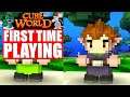 PLAYING CUBE WORLD FOR FIRST TIME! Why The Hype About A 6 Year Old Game?