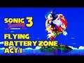 [Sega Genesis] - Sonic the Hedgehog 3 - Flying Battery Zone - Act 1