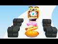 Stack Mouth - All Levels Gameplay Android, ios 9 LVL #Shorts