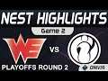 WE vs IG Highlights Game 2 Round 2 NEST Playoffs 2021 Team WE vs Invictus Gaming by Onivia