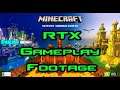 Minecraft RTX Beta Gameplay Footage!!! 1440p (No Commentary)