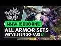 Monster Hunter World Iceborne | All Master Rank Armor Sets We've Seen So Far