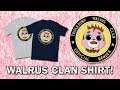 NEW MERCH ALERT: Walrus Clan Member Shirt Now Available!