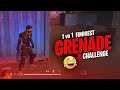 Only Grenade Challenge 😂Most Funniest Challenge Ever! Garena Free fire