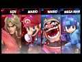 Super Smash Bros Ultimate Amiibo Fights   Request #5829 Ken & Mario vs Wario & Mega Man