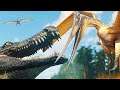 Vida de Jovem Pteranodon! Aventura na Floresta, Rio do Grande Deinosuchus | The Isle Evrima | PT/BR