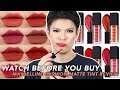 WATCH THIS BEFORE YOU BUY! NEW MAYBELLINE CUSHION MATTE LIP TINT REVIEW (MY HONEST THOUGHTS!)