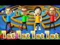 Wii Party MiniGames - Guest B Vs Cole Vs Misaki Vs Ryan (4 Players, Master Difficulty)