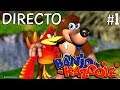 Banjo Kazooie - Directo 1# Español - A por el 100% - Reviviendo un Clasico - Xbox One X