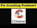 How To Fix CCleaner App Keeps Crashing Problem Android & Ios - CCleaner App Crash Issue
