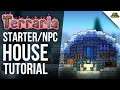 How to make a Terraria Starter House Igloo! | NPC House Tutorial