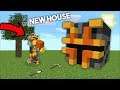 MC NAVEED BUILDING MY OWN SECRET HOUSE / DON'T GO INSIDE THIS HOUSE !! Minecraft