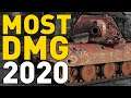 MOST DAMAGE in 2020 in World of Tanks!