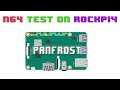 n64 test on rockpi4 - powered by Panfrost open source mesa driver