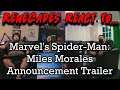 Renegades React to... Marvel's Spider-Man: Miles Morales - Official Reveal Trailer #PS5 @PlayStation