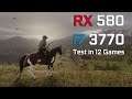 RX 580 - i7 3770 - Test in 12 Games