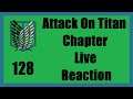 Spaghetti Western Shootout! | Attack On Titan Chapter 128 Live Reaction