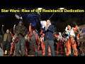 Star Wars: Rise of the Resistance Dedication w/Bob Chapek, X-Wing Drones & Performers, Galaxy's Edge