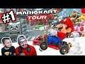 Super Mario en Carrera | Mario Kart Tour | Juegos Karim Juega