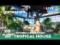Tropical House PLANET ZOO GAMEPLAY Live - Saturday Gamescom