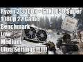 Ryzen 3 3300x + GTX 1650 Super - 22 Game 1080p Benchmark, Low, Medium + Ultra Settings
