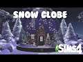 A Snow Globe you can live in | NO CC | Sims 4 Building | Speed Build | Tutorial