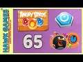 Angry Birds Stella POP Bubble Shooter Level 65 - Walkthrough, No Boosters