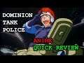 Dominion Tank Police - Anime Quick Review