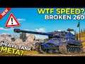 Heavy FASTER Than Medium Tanks! | World of Tanks Object 260 Field Modification