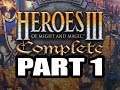 Heroes 3 Expert Playthrough 39 ( Birth of a Barbarian Campaign ), Part 1