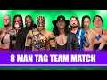 Kane & Kalisto & Mark Henry & Lars Sullivan vs. Nakamura & Undertaker & Andre The Giant & AJ Styles