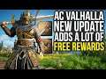 New Armor, Weapons & More Free Rewards Added In Assassin's Creed Valhalla Update (AC Valhalla Update