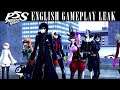 Persona 5 Strikers GAMEPLAY ENGLISH VOICE CAST LEAK (Playstation 5) PS4 & Nintendo Switch P5S
